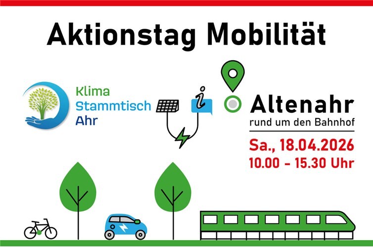 Aktionstag Mobilität: Klimafreundlich unterwegs im Ahrtal