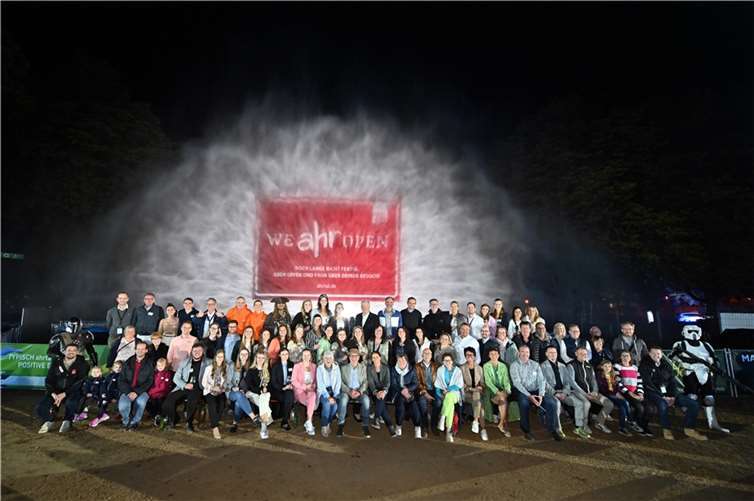 Aktiver Austausch war das Ziel des 1. Tourismustages Ahrtal im Rahmen der Klangwelle Bad Neuenahr-Ahrweiler.  Foto:Hans-Jürgen Vollrath