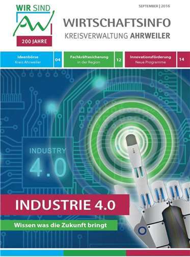 Aktuell erschienen: die September-Ausgabe der AW-Wirtschafts-Info. Foto: Kreisverwaltung Ahrweiler