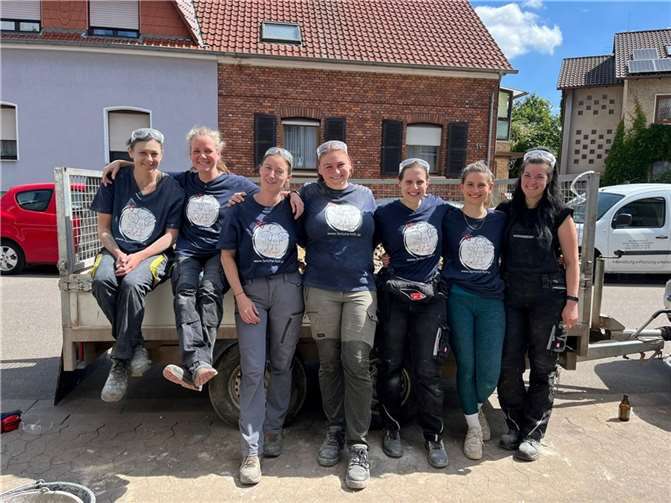 Aktuell ist Fortuna hilft e.V. auch im Saarland und in Bayern im Einsatz.  Foto: privat