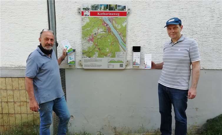 Aktuell wurde am Tönissteiner Sprudel (Trinkbrunnen) am Eingang zum Pönterbachtal eine weitere Info-Tafel angebracht.Foto: privat