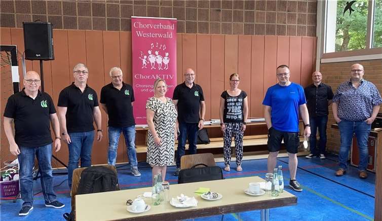 Aktueller Vorstand des Chorverbandes Westerwald.  Fotos: Chorverband Westerwald