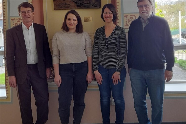 Aktueller Vorstand von links: Reinhard Wolff, Verena Bell, Anne Wagner und Günter Fuchshofen