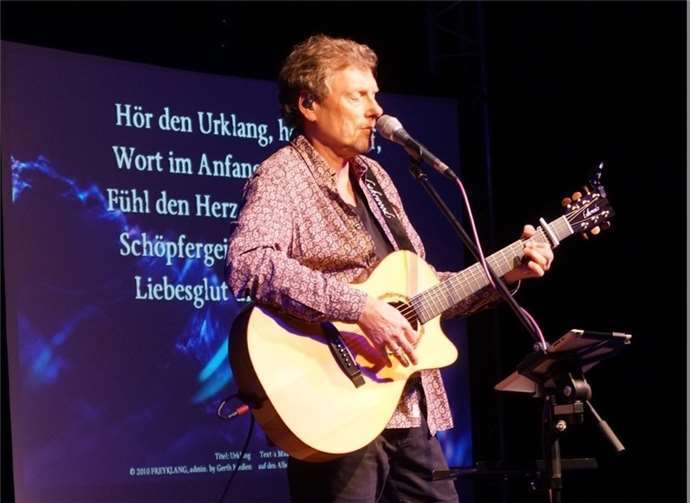 Albert Frey sorgte für Musik.