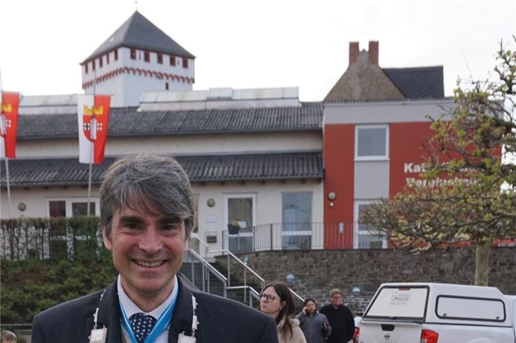 Die  St. Hubertus Schützenbruderschaft Weißenthurm feiert mit europäischer Gemeinschaft