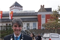 Die  St. Hubertus Schützenbruderschaft Weißenthurm feiert mit europäischer Gemeinschaft