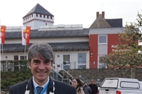 Albert-Henri Prinz von Merode, Präsident der EGS und Prior der Ritterschaft St. ...