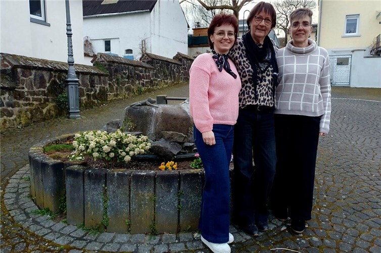 Alena Loosemann (links), Marlies Einig (Mitte), Ramona Kalsch (rechts)