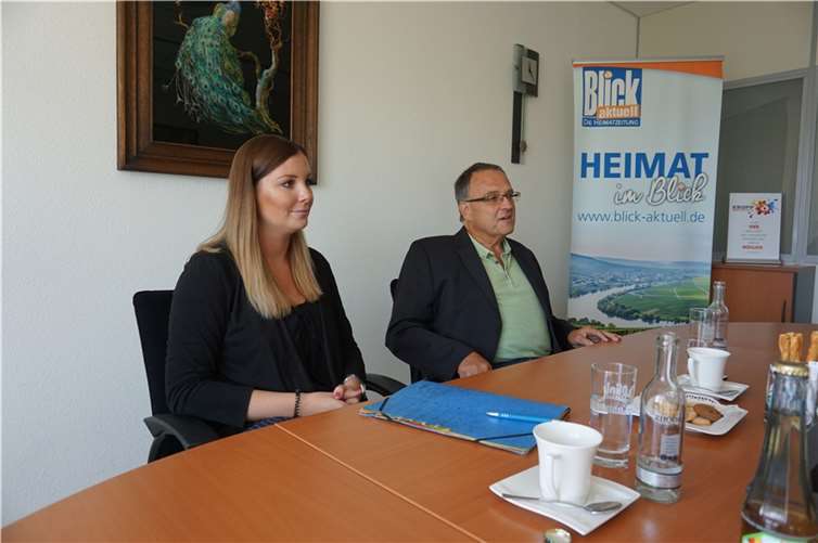 Alessa Strubel und Bernd Weidenbach zeichnen ein positives Zukunftsbild für die Rhein-Region.