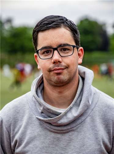 Alex Pax - Trainer der A-Junioren.Fotos: Tobias Jenatschek