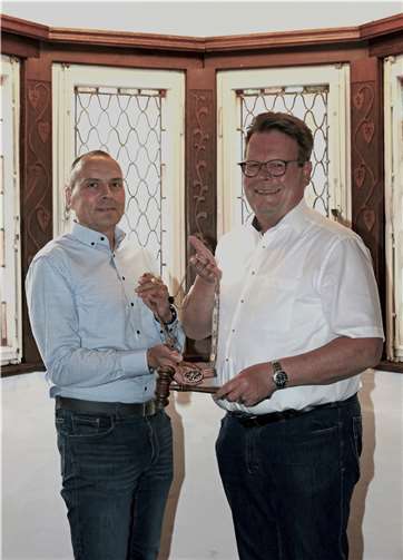 Alex Schoep und Rolf Schlipköter. Foto: Werner Dreschers
