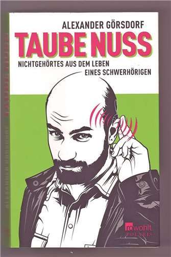 Alexander Görsdorf liest aus seinem Buch „Taube Nuss“. privat