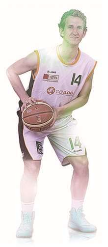 Alexander Hensler steuerte 16 Punkte zum Erfolg bei.privat