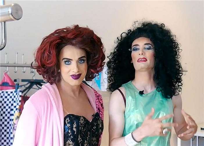 Alexander May (re.) zusammen mit Dörthe Dutt.