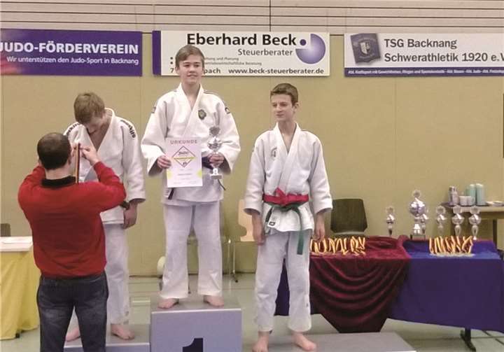 Alexander Neihs unterstrich mit dem 3. Platz seine hervorragenden Leistungen in Backnang. privat