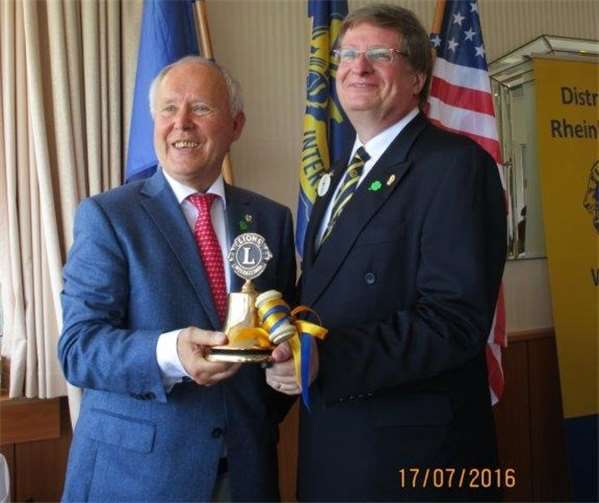Alexander Rupp vom Lionsclub Meckenheim-Wachtberg ist neuer Lions Governor im District Rheinland-Süd. Sein Motto: „Tu was Du kannst, mit dem was Du hast, und dort wo Du bist“ (Theodore Roosevelt) Foto: privat