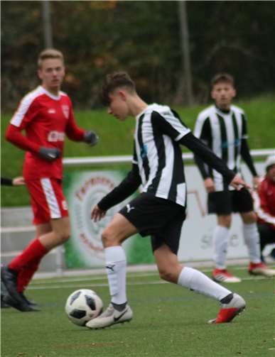 Alexander Schmidt erzielte das erlösende Tor zum 1:0 Sieg in Rübenach.Foto: SC Bendorf-Sayn