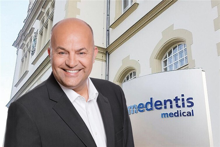 Alexander Scholz, tennisbegeistertes Mitglied im HTC und Gründer und geschäftsführender Gesellschafter der medentis medical GmbH