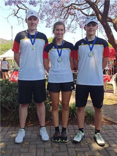 Alexander Wiß, Antonia Breiner und Philipp Wiß. Quelle: TV Rübenach