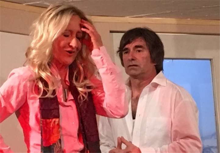 Alexandra Leffers-Knoll und Oliver Wolff waren die Protagonisten des Erfolges. Theatrum Gaudium
