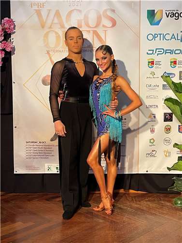 Alexandra Nikulina und Martin Schulz.Quelle: 1. TGC Redoute