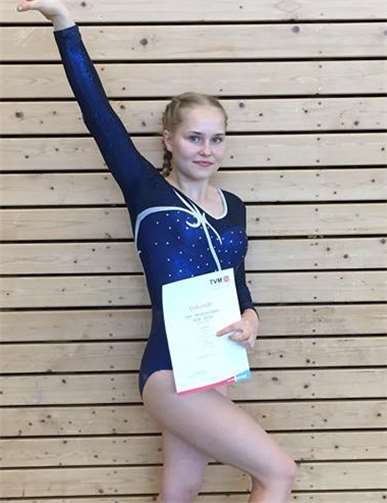 Alice Büter, 10te von 17 mit 46,30 Punkten.