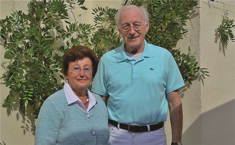 Alice und Herbert Klemmer halten sich seit 60 Jahren die Treue. AB