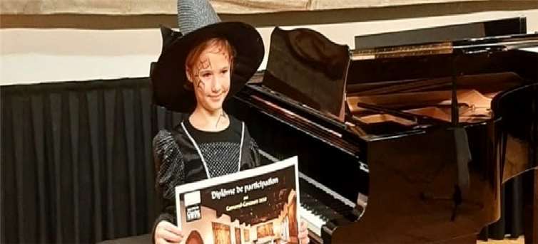 Aliena Emmi Kurtenacker konnte mehrere Preise bei einem Wettbewerb in Luxemburg gewinnen.Foto: Pressestelle Kreisverwaltung