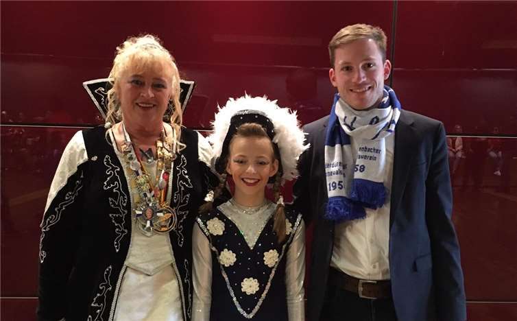 Alina Küpper nach ihrem Auftritt.