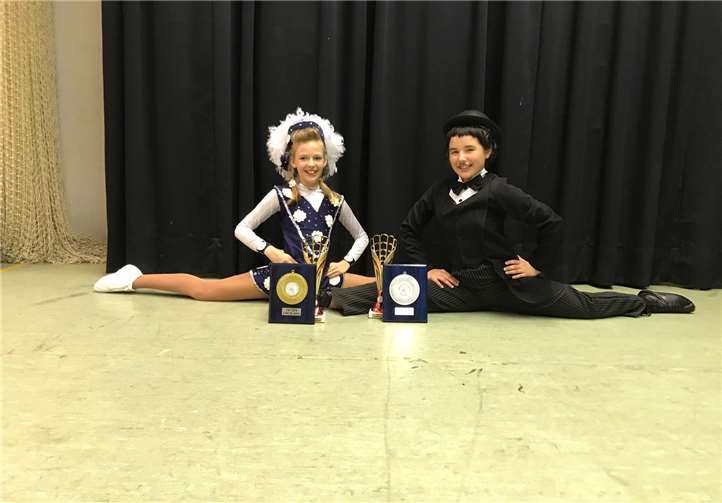 Aliyah Hansch und Alina Küpper. Foto: privat