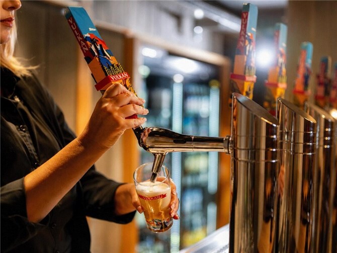 Alkoholfreie Biere werden im VULKAN Brauhaus jetzt vom Fass gezapft