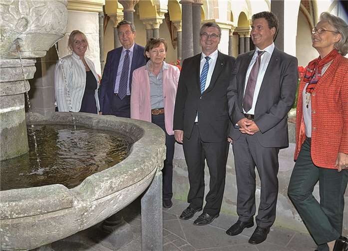 Alle Besucher waren mit der Entwicklung des „Aushängeschildes der Region“ zufrieden.Kreisverwaltung MYK