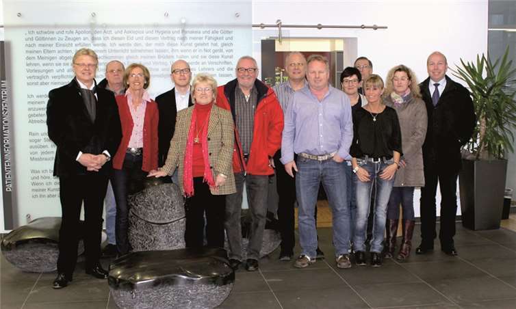 Alle Beteiligten an dem Gespräch, Kommunalpolitiker wie Krankenhausleitung, hatten immer wieder die medizinischen Versorgung der Region im Blick. privat