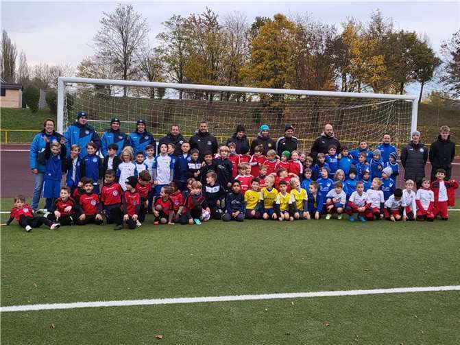 Alle F-Jugend-Mannschaften der JSG Bad Breisig.  Foto: privat