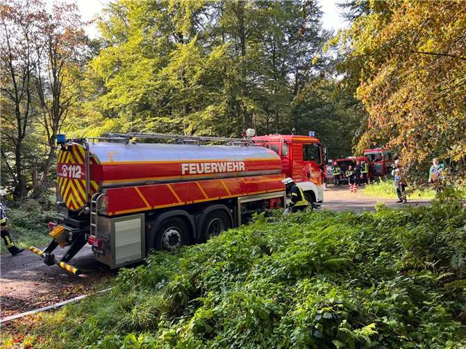 Alle Feuerwehreinheiten der Verbandsgemeinde Unkel, der Stadt Bad Honnef und weitere Unterstützungseinheiten waren im Einsatz.  Foto: Freiwillige Feuerwehr Bad Honnef