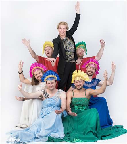 Auf Wiedersehen Hallo - Die Willkommenabschiedrevue Alle Gäste können sich auf ein „Best-of Mirja“ freuen.Foto: Lars Laion Klein