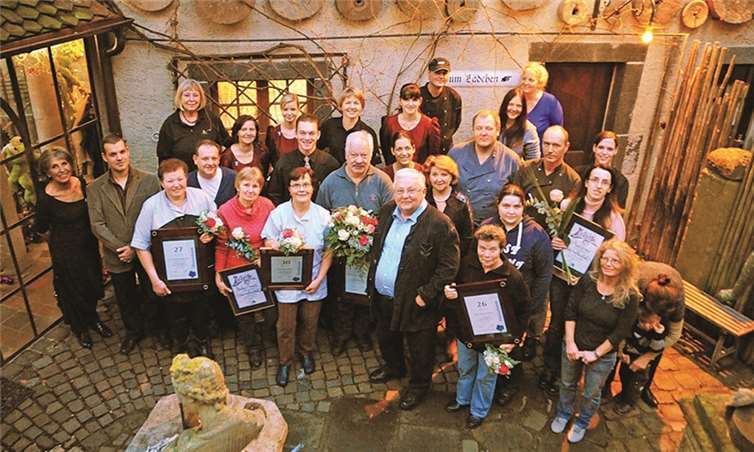 Alle Jubilare und das Mühlenteam.privat