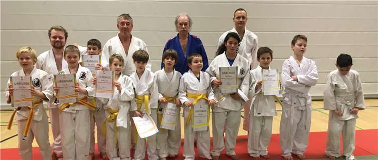 Alle Judokas legten ihre Prüfung erfolgreich ab. Foto: privat