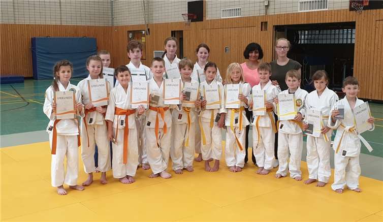 Alle Kinder haben die Prüfung erfolgreich bestanden.Foto: privat