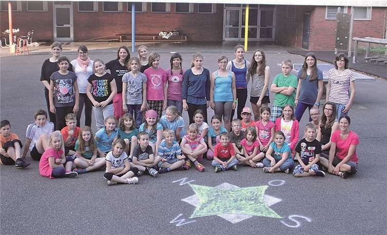 Alle Kinder hatten großen Spaß am Abschlussabend und freuen sich, wenn es nach den Sommerferien weitergeht. privat