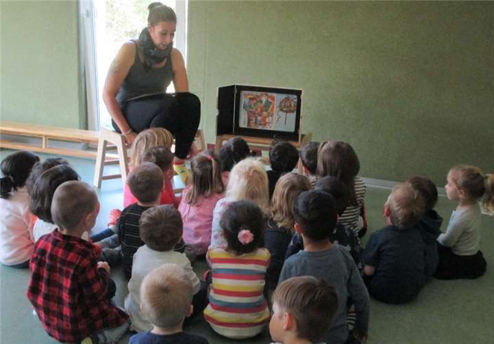 Alle Kinder und Erzieher feierten den Tag das Erntedankfest.Foto: privat