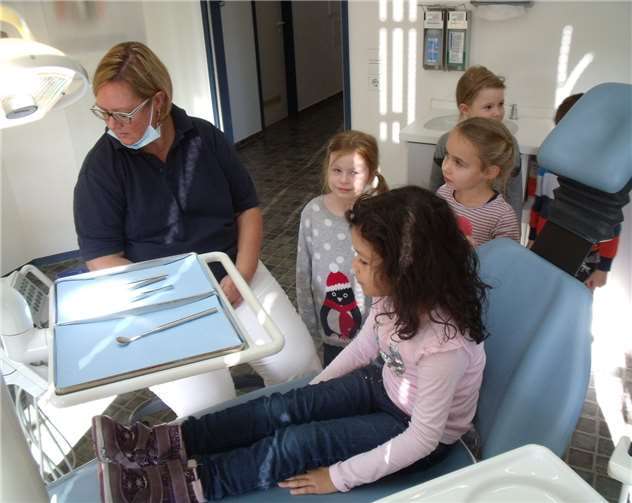 Alle Kinder wollten aktiv mithelfen.