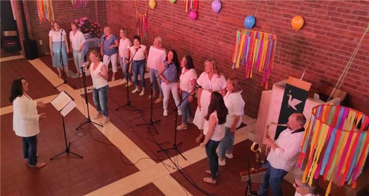Alle Lieder drehten sich rund um das Thema „Liebe“. Foto: Chor VocalThur
