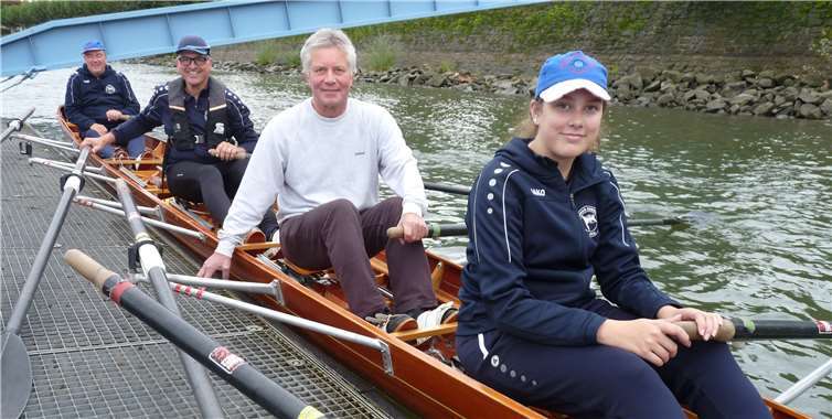 Alle Ruderer waren mit Spaß dabei.Foto: privat