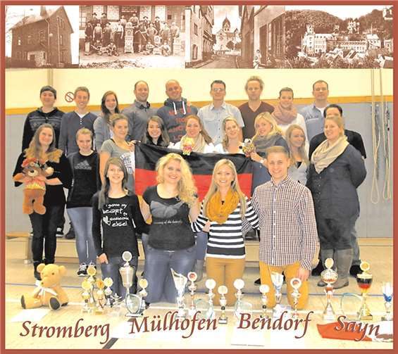 Alle Stadtteile waren erfolgreich bei den RKK-Turnieren und sind stolz, Bendorf präsentieren zu dürfen. PS