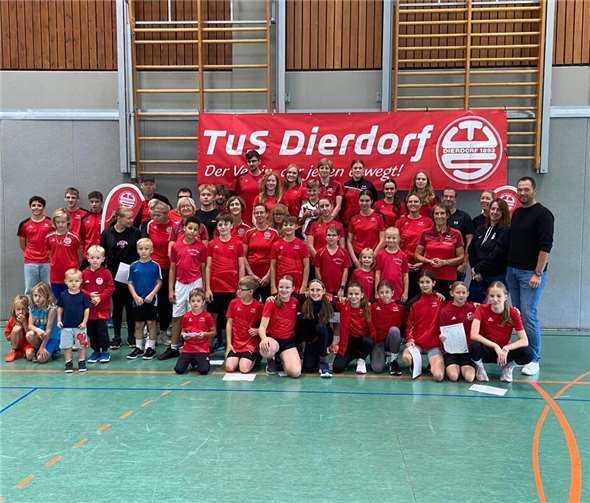Alle Teilnehmenden hatten sichtlich Spaß beim Vereins- und Familientag des TuS Dierdorf.  Foto: privat