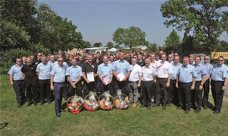 Alle Teilnehmer an den Prüfungen zum Leistungsabzeichen freuten sich riesig. Privat