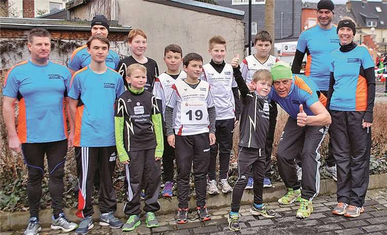 Alle Teilnehmer an der Ahrkreisstaffel.privat