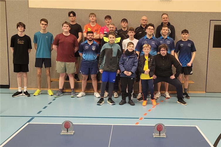 Alle Teilnehmer der Vereinsmeisterschaft.