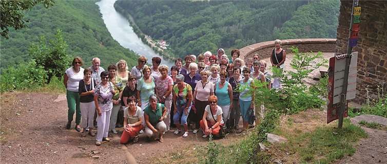 Alle Teilnehmer des Jahresausflugs waren zufrieden über den gemeinsam verbrachten Tag. M. Andres